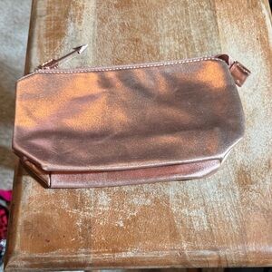 Lancome Shimmering Copper Cosmetic Bag
